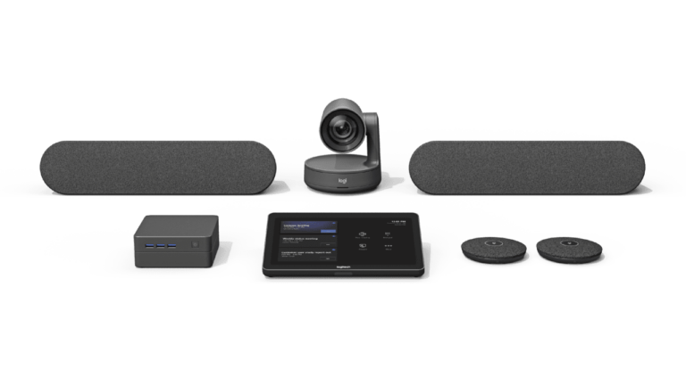 Large conference rooms meeting device- Rally Plus for teams meeting