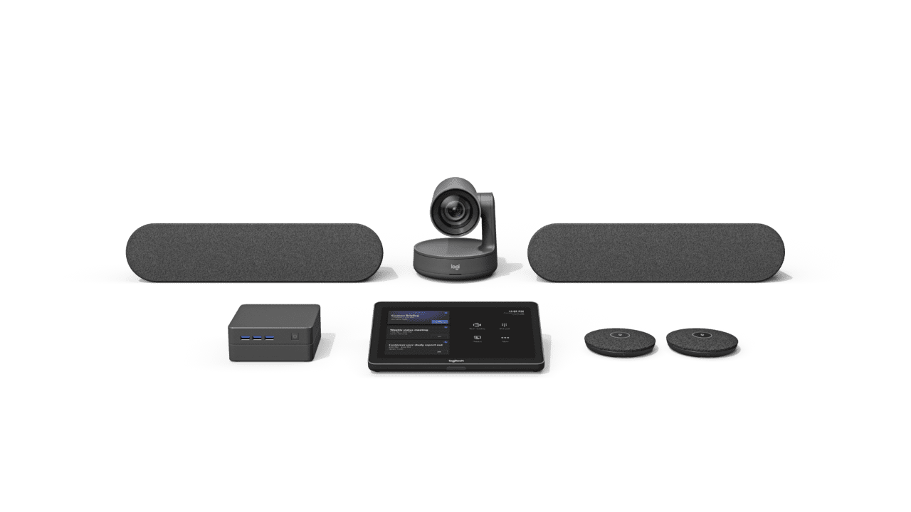 Logitech Microsoft Teams Room Rally Plus with tap