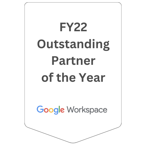 Google Workspace Partner Of The Year FY22