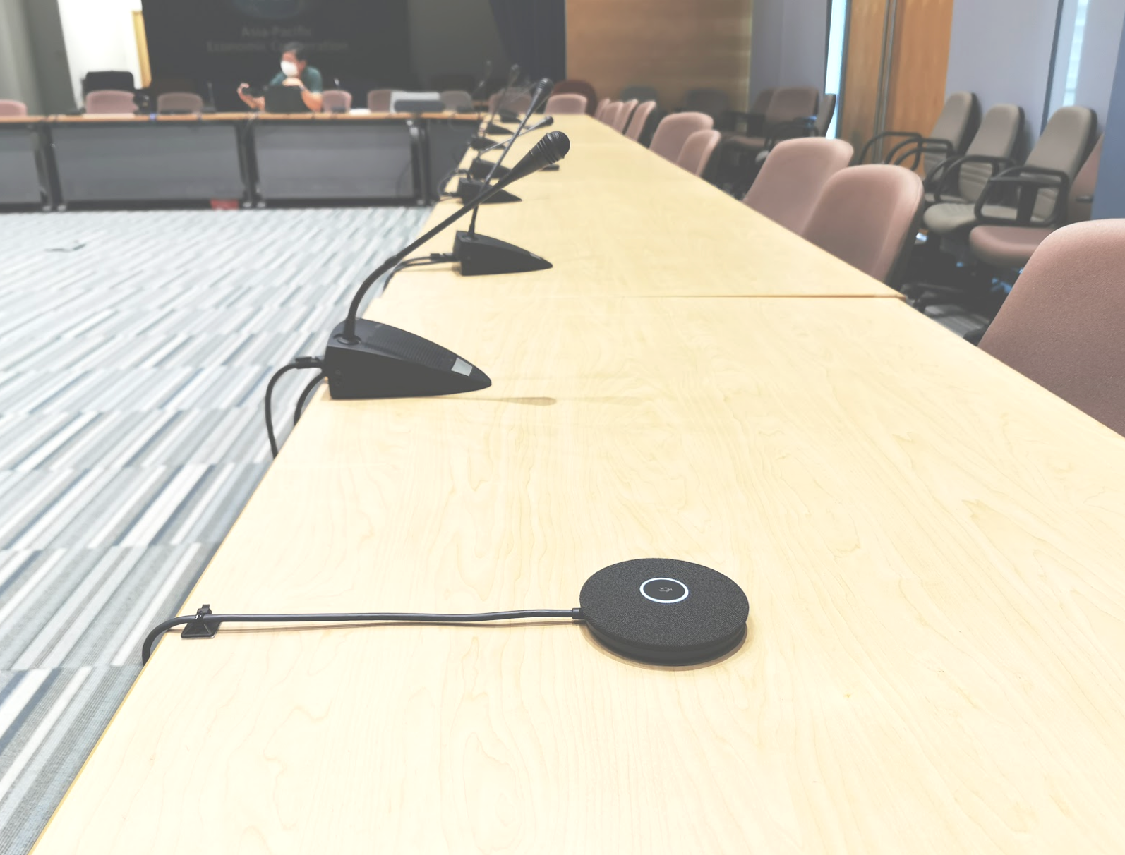 Board Room with Mic Extension - Conference Room