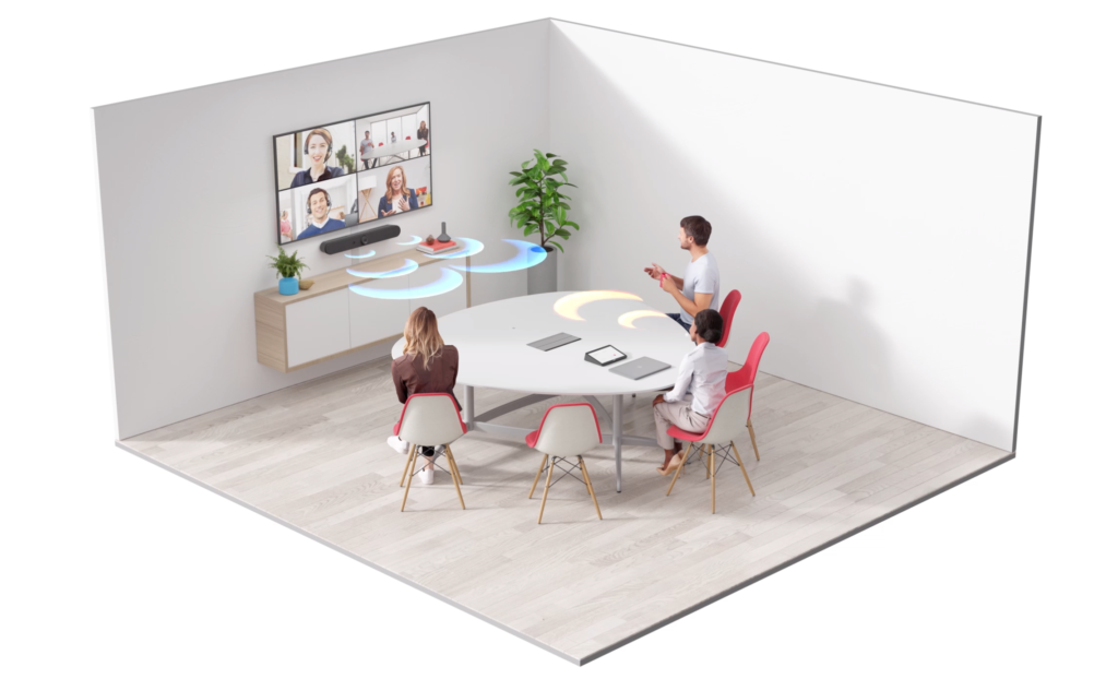 Full Duplex - in video conferencing meeting